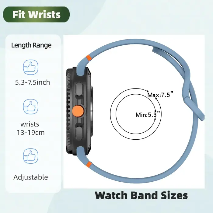 Bracelet officiel pour Samsung Galaxy Watch 8 Classic 46mm