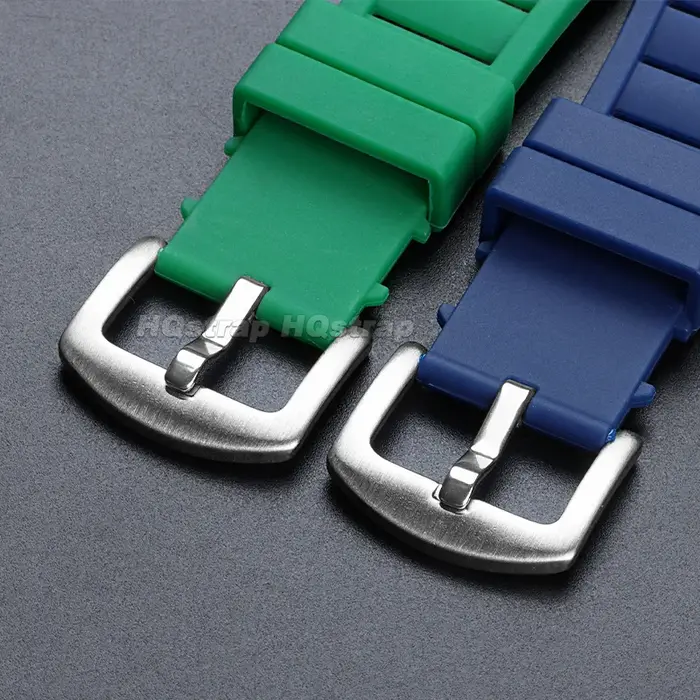 Bracelet de montre en caoutchouc 21*17mm pour Richard Mille, bracelet durable, étanche, confortable, résistant à la transpiration, bracelet de remplacement pour homme et femme