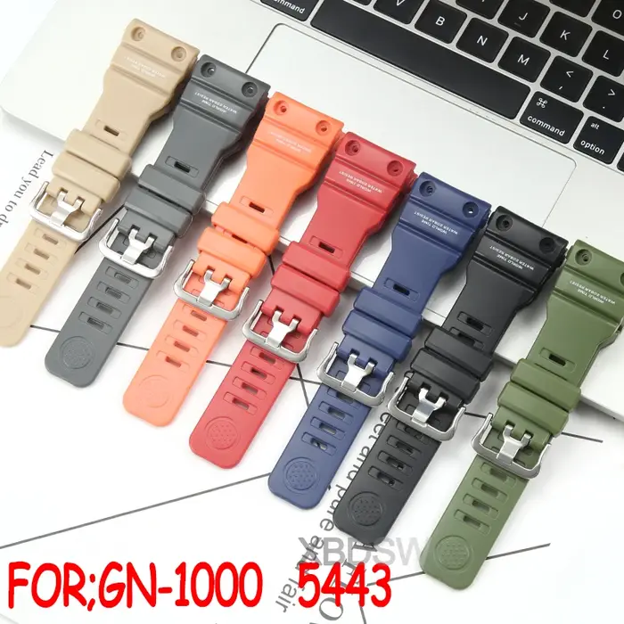 Bracelet de montre pour g-shock GN1000 GN-1000, en résine, Sport, étanche