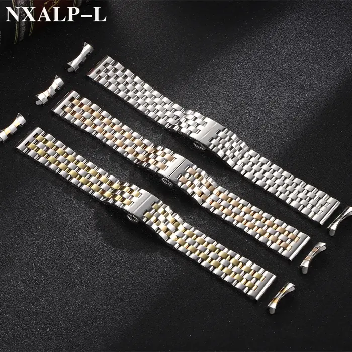 Bracelet en acier inoxydable massif 18mm 20mm 22mm