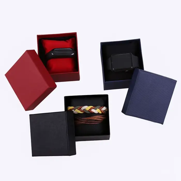 Boîte-cadeau de montre à angle droit