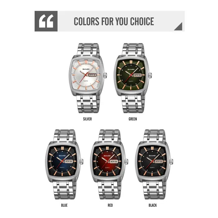 SKMEI 9354 Top marque Quartz montres décontractées pour hommes mouvement rond étanche