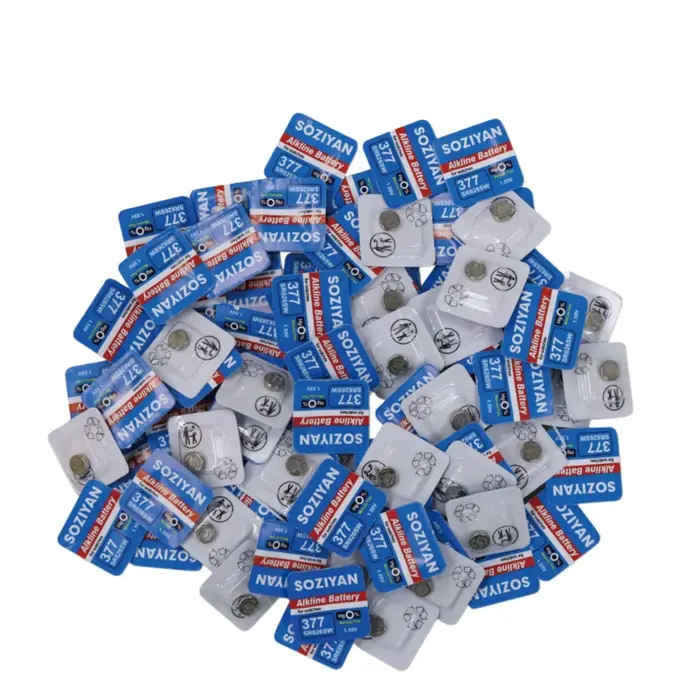 10-100 pièces Piles bouton 1