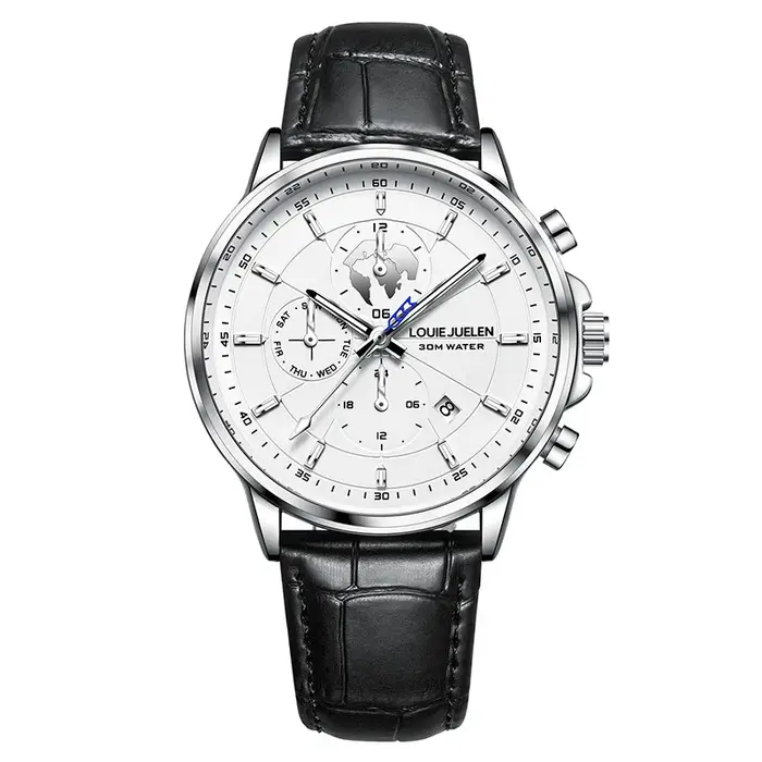 Montre automatique à remontage automatique pour homme, en acier inoxydable, nouvelle, avec affichage