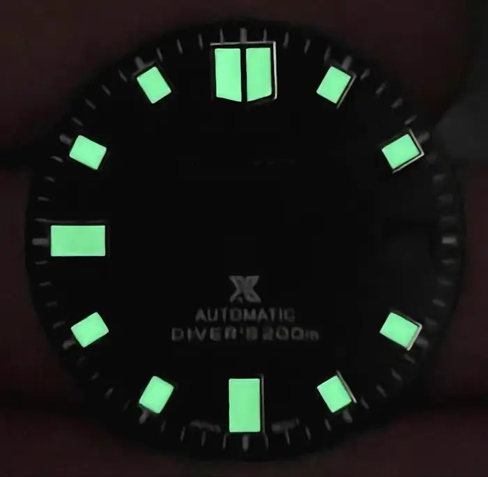 Cadran NH35 28.5mm, cadran de montre de plongée original