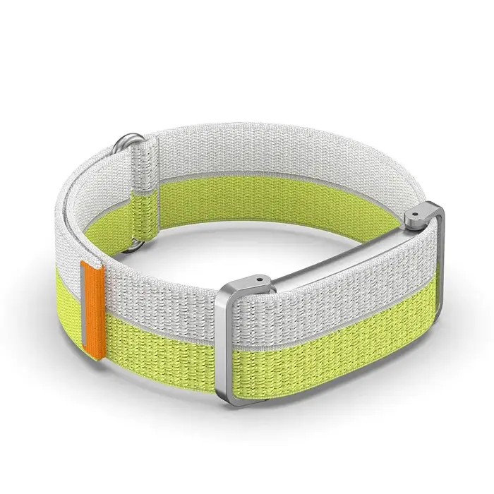Bracelet de montre pour Fitbit Air, en nylon fin, respirant, design tissé avec cadre de protection e