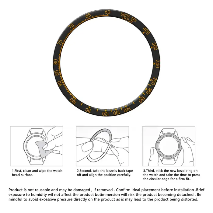 Meatl – anneau de lunette pour Garmin Fenix 8 AMOLED 43/47/51mm