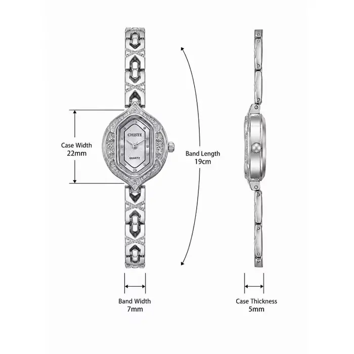 Montres-bracelets à la mode pour femme, marque de luxe, montres analogiques pour femmes, montres-bracelets élégantes haut de gamme, montre à quartz pour femme, cadeau, Reloj Mujer