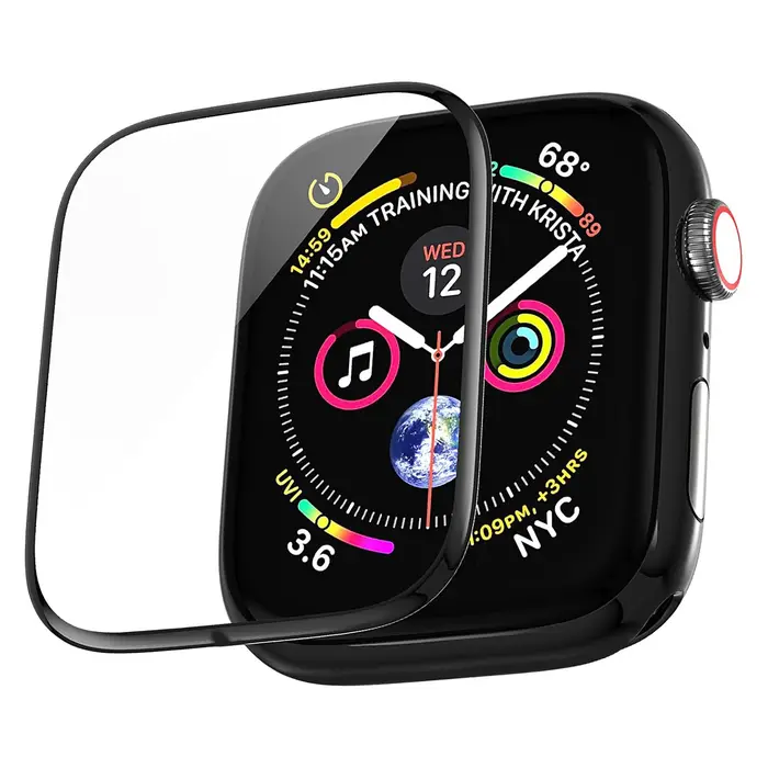 Film protecteur pour Apple Watch 44mm 45mm 40mm 41mm 49mm 42 38mm, protecteurs d'écran incurvés iWat