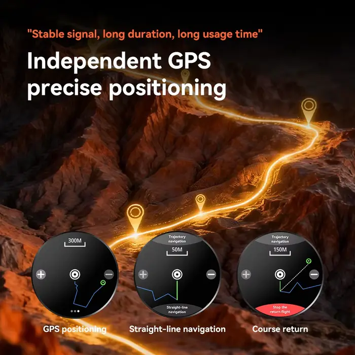 Montre connectée Dido AI Fit Pro avec GPS intégré