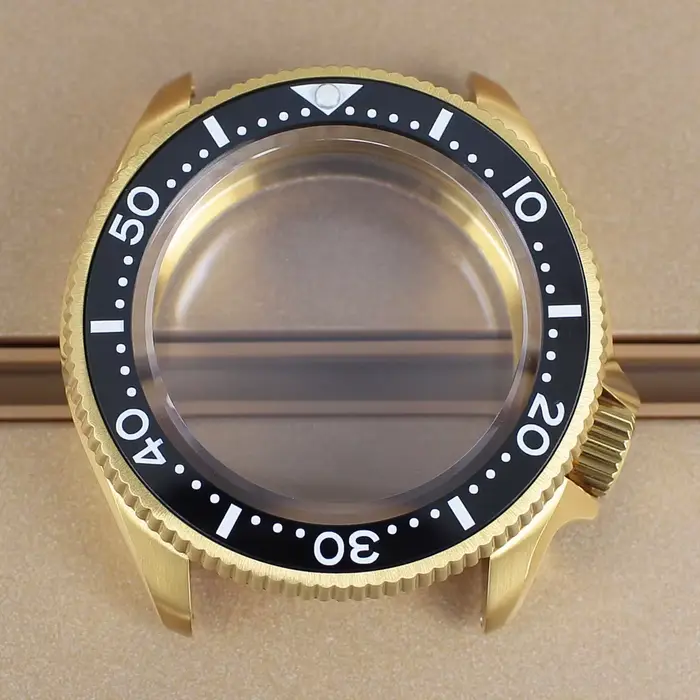 Boîtier de montre de luxe en or 38 mm