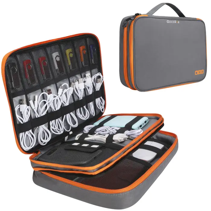 Étui de voyage pour accessoires électroniques portables