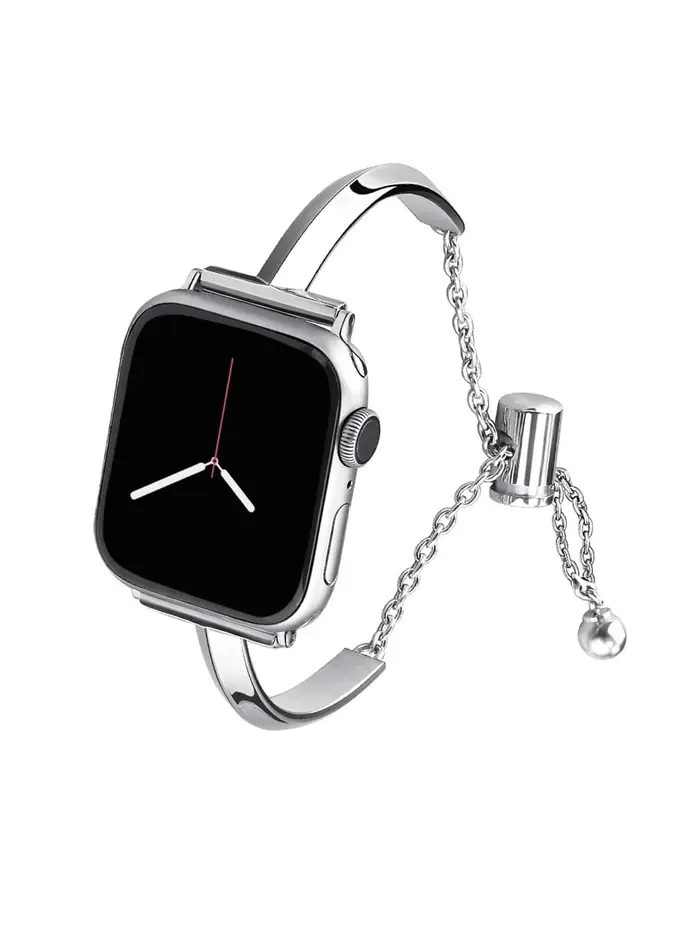 Bracelet de montre de luxe pour Apple Watch série 8 7 41 45mm 6 Se 5 4 femmes Bracelet en acier diam