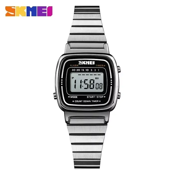 SKMEI 1901 petit cadran montre numérique Relogio Feminino mode Sport montre femmes meilleures marque