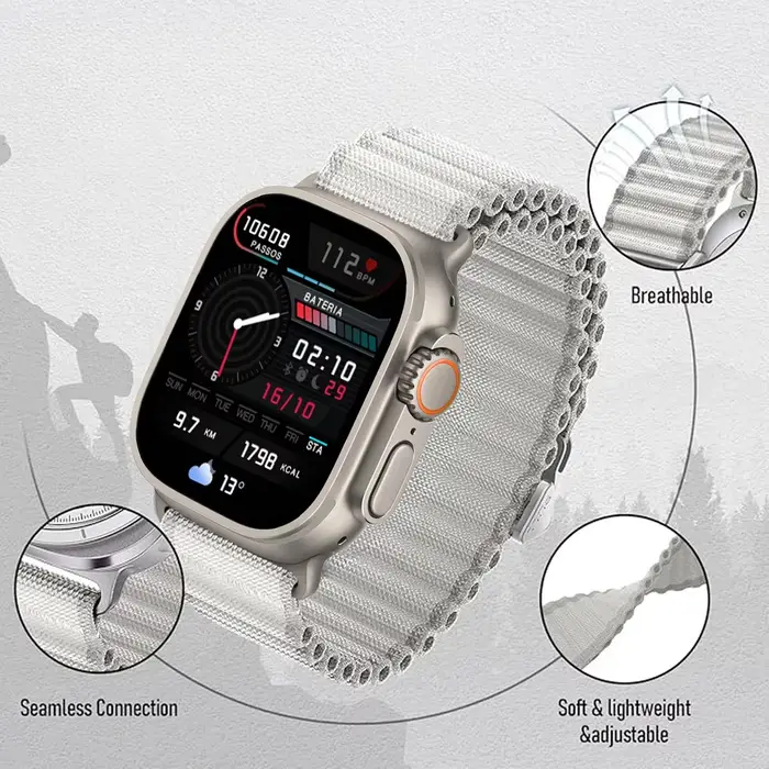 Bracelet de sport tout-terrain pour Apple Watch Band