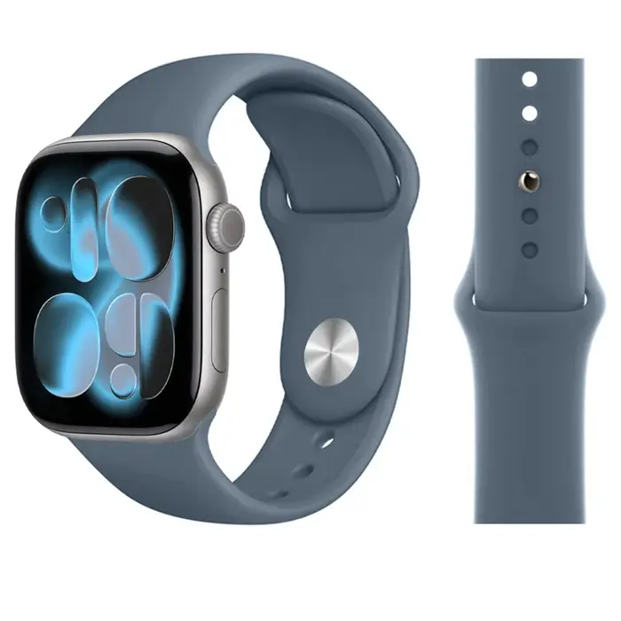 Bracelet en Silicone pour Bracelets de montre Apple 46mm 44mm 45mm 49mm 41mm 40mm 42mm Bracelet Spor