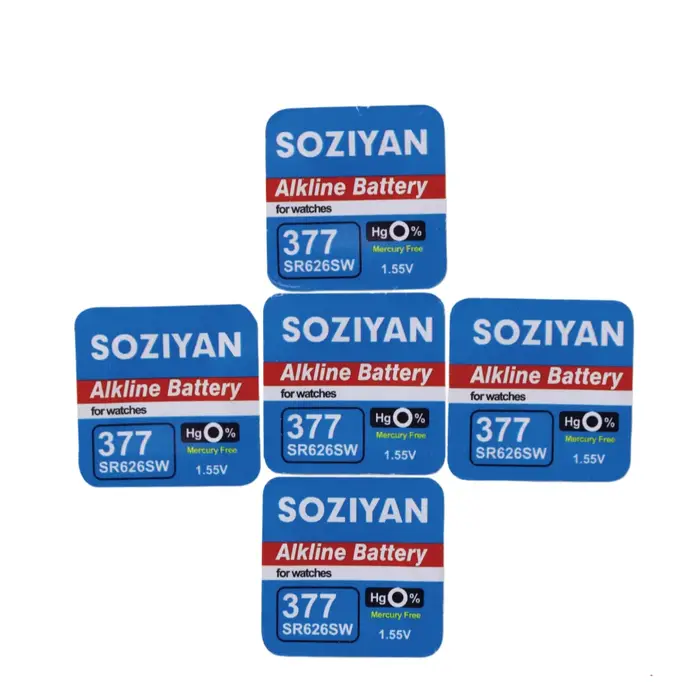 10-100 pièces Piles bouton 1