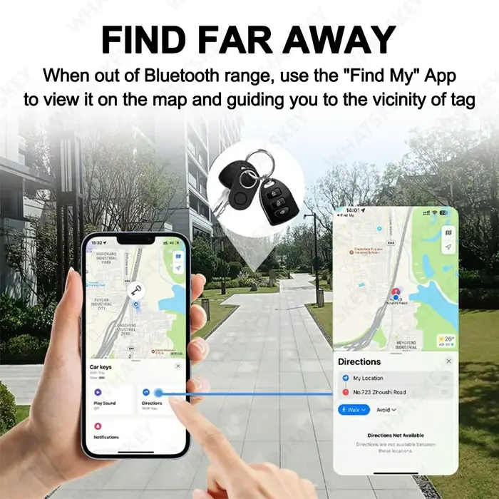 Lot de 4 traceurs GPS pour Samsung Global Finder