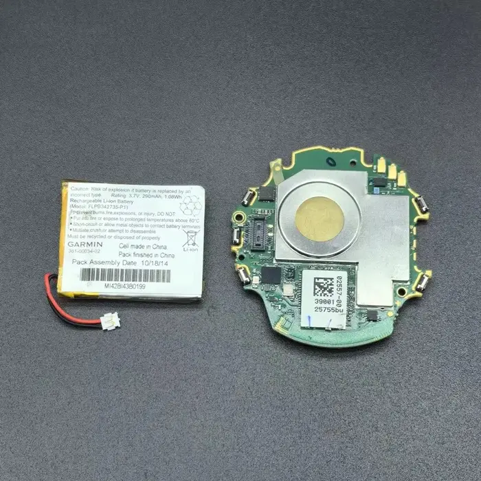 Carte mère/batterie de remplacement dédiée pour montre de sport Garmin Fenix 3, version anglaise originale, neuve, pour réparation dédiée