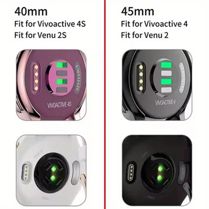 Étui de montre transparent haute définition à couverture complète pour Garmin Venu/2/2 Plus/SQ