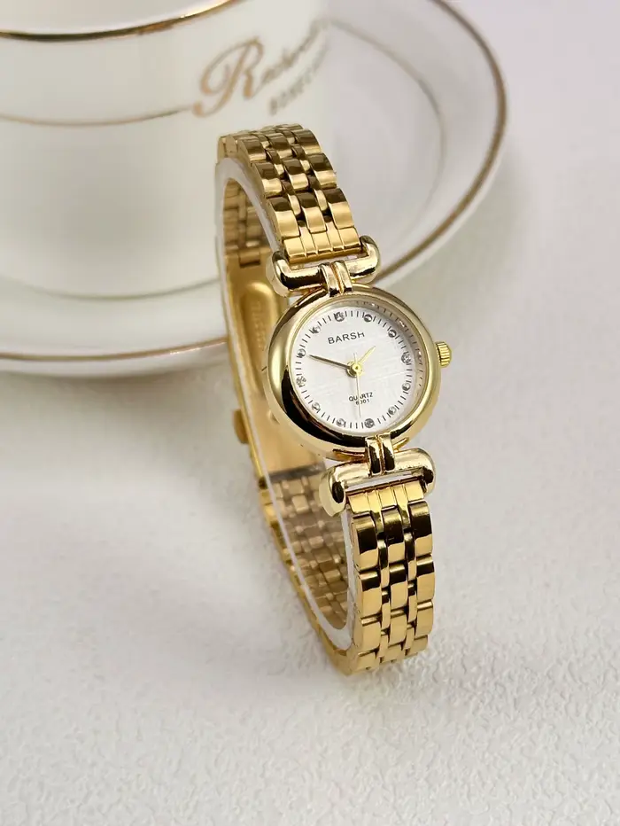 Montre pour femme haut de gamme en or