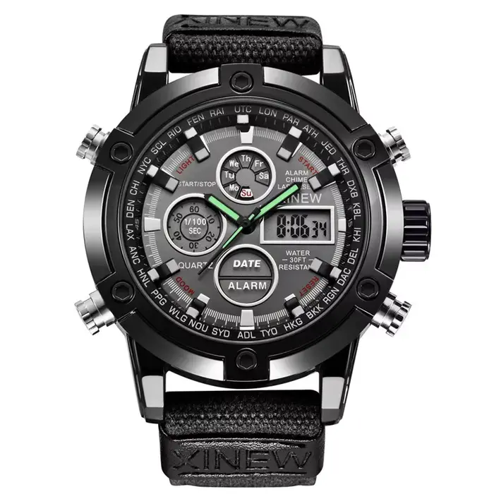 Montre d'affaires chronographe pour homme