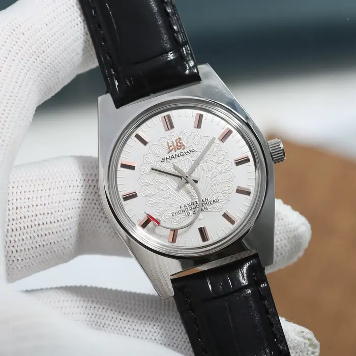 Montre mécanique pour homme 7120 36mm à remontage manuel étanche Shanghai Chine usage quotidien bureau cadeau anniversaire vacances vente en gros