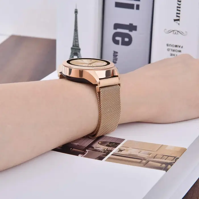 Boucle milanaise pour Samsung Galaxy watch 7/4/5/pro/4-6 classique/Active 2 40mm bracelet 20mm 22mm
