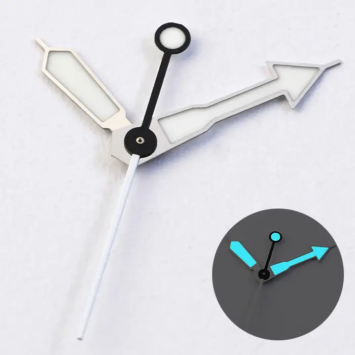 Aiguilles de montre super lumineuses pour NH35/NH36