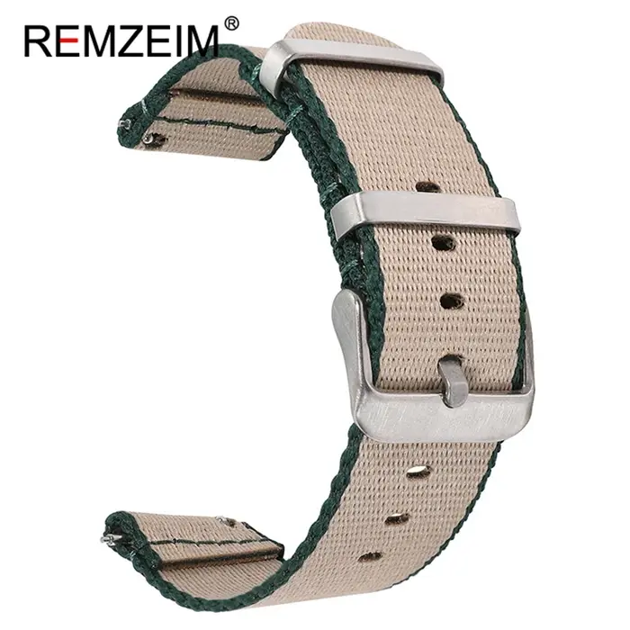 Bracelet en nylon lisse de qualité supérieure pour hommes et femmes