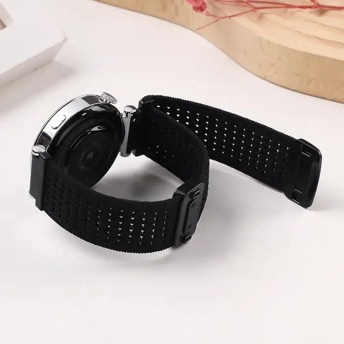 Bracelet en tissu nylon respirant pour Amazfit Bip Max/6/Balance Ultra/2/3/Active 3 Max, 20mm 22mm,