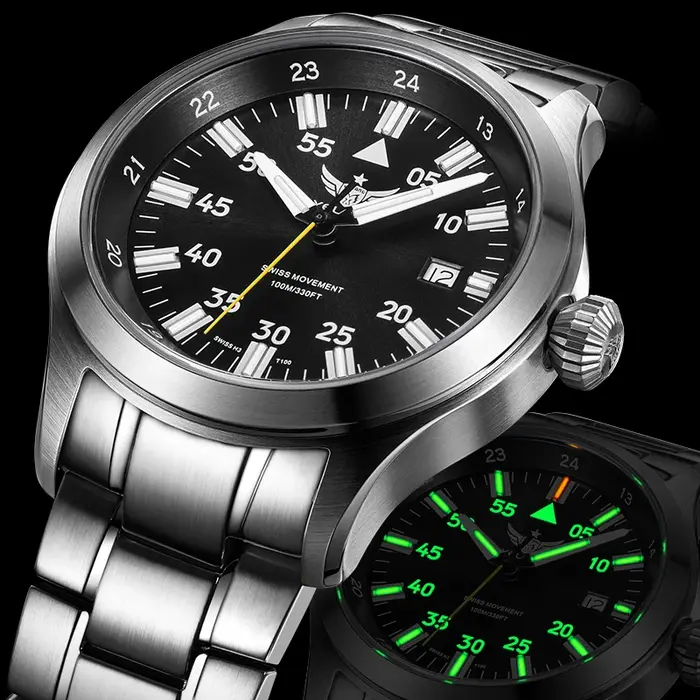 Montre à quartz pour homme YELANG V1021S