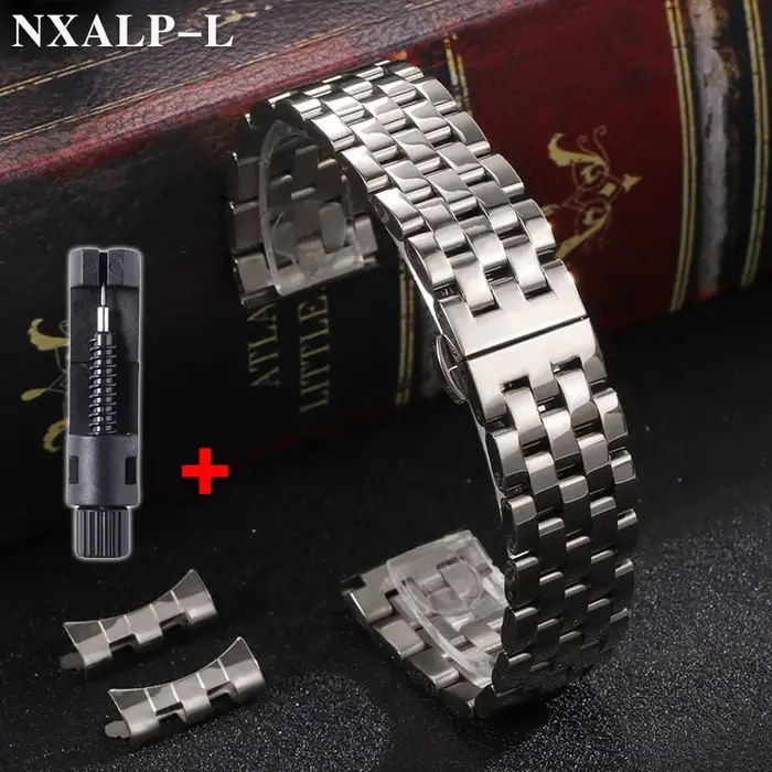 Bracelet en acier inoxydable massif 18mm 20mm 22mm bracelet de montre de haute qualité bracelet à ex