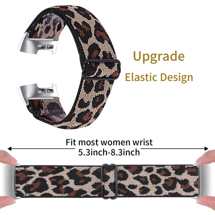 Bracelet élastique en Nylon pour Fitbit Charge 6 5 4 3 2
