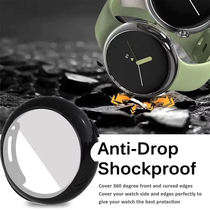 Étui de protection d'écran pour Google Pixel Watch 2