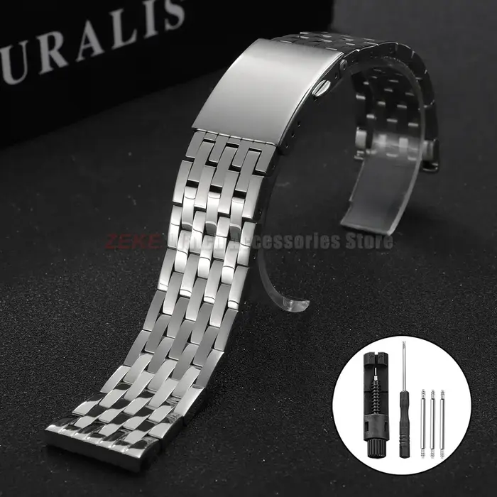 Bracelet de montre de luxe en acier inoxydable massif pour montre Diesel DZ4360 DZ4476/78 DZ4518 DZ4478, bracelet étanche 22 24 26 28 30mm