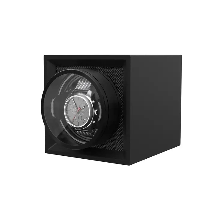 Remontoir de montre individuel avec couvercle anti-poussière, alimenté par USB ou piles, pour montre