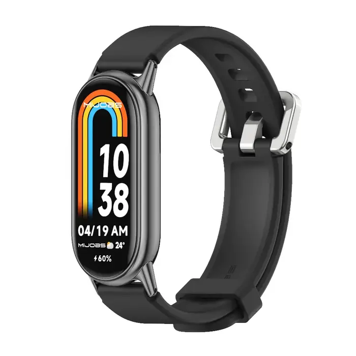 Bracelet pour Mi Band 10 9 8 7 6 5 Bracelet de montre pour Mi Band 10 Bracelet en Silicone pour Mi B