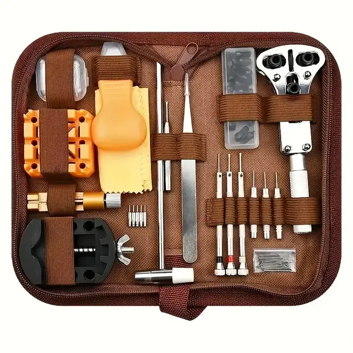 168 Kit de réparation de montres-Kit de tige d'ouverture de démontage de boîtier