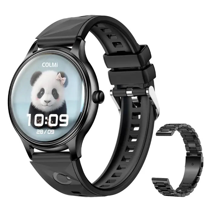 2025 COLMI L28 Air Smartwatch corps Ultra-fin de 7.9mm, écran AMOLED de 1.32 pouces, gestion de la s
