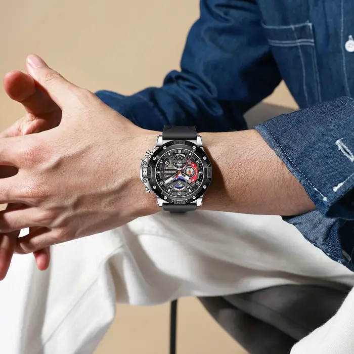 Montre de sport LIGE pour homme