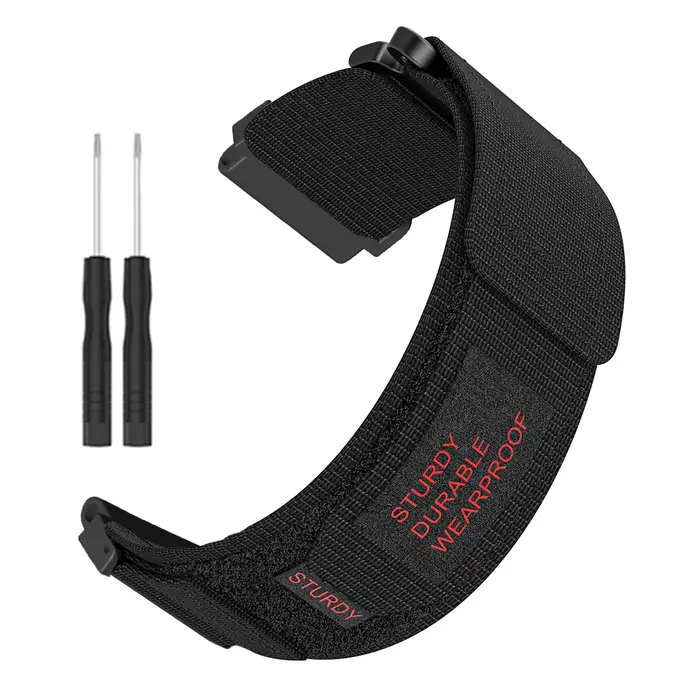 Nouveau Bracelet de Sport en Nylon pour Garmin Forerunner 735XT 735 230 235 620 630 Bracelet de montre intelligente Bracelet de Sport bande Correa