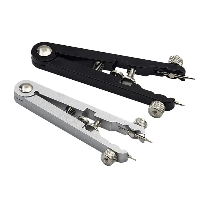 Kit d'outils de réparation de montres : Pince à barrettes