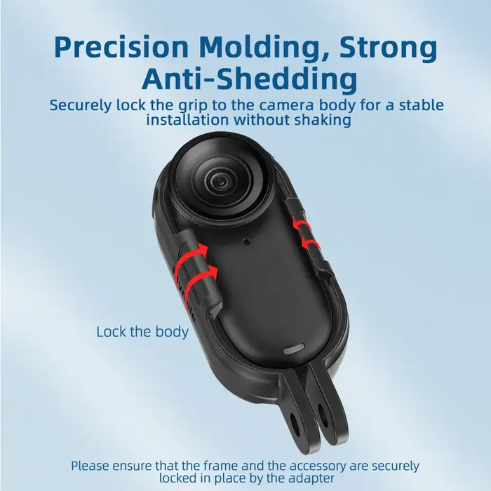 Fymile adaptateur cadre de protection pour Insta360 GO3S support d'extension connexion montage caméra photographie accessoires