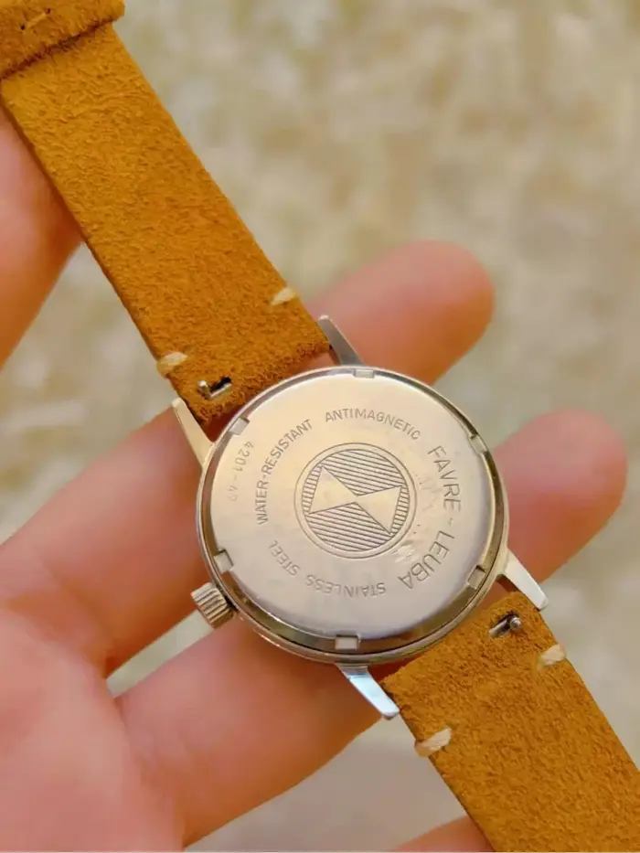(Édition limitée) Montre vintage Favre Leuba antique 2750 ETA à remontage manuel