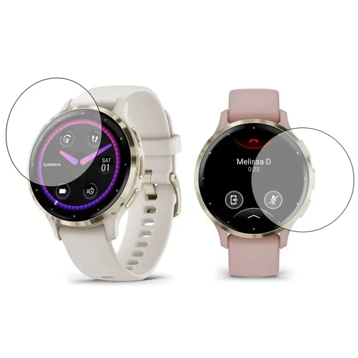 Film de protection transparent en TPU souple, 5 pièces, pour montre intelligente Garmin Venu 3/3s/2/