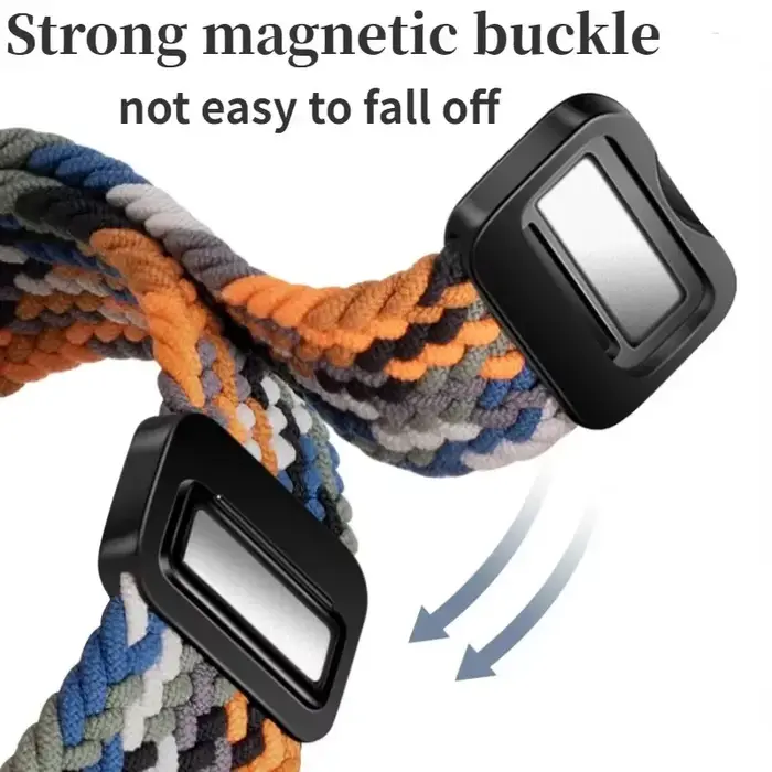Bracelet en Nylon tressé magnétique
