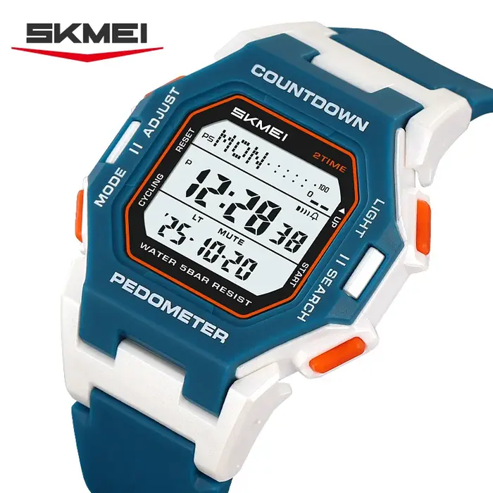 Montres numériques chronographes lumineuses SKMEI 2596 pour homme