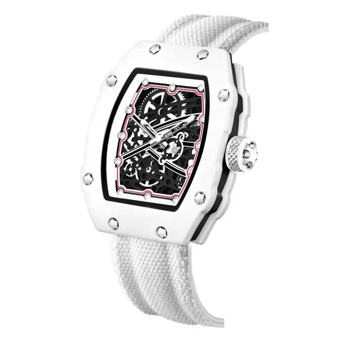 Nouvelle montre à quartz pour homme ultra-fine de forme cylindrique, design élégant et tendance, mon