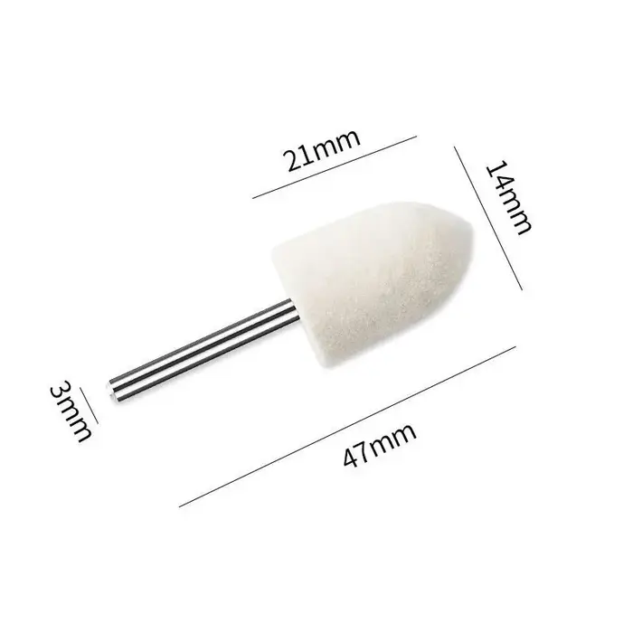 Kit de polissage pour bracelet de montre, finition miroir en acier inoxydable avec têtes en feutre de laine, chiffon de polissage pour boîtier de montre, bijoux en métal antique